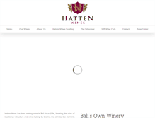 Tablet Screenshot of hattenwines.com